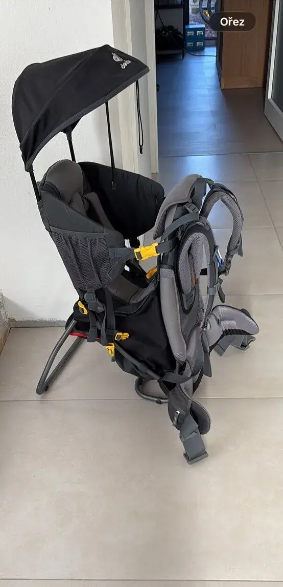 Dětské turistické nosítko Deuter Kid Comfort se stříškou