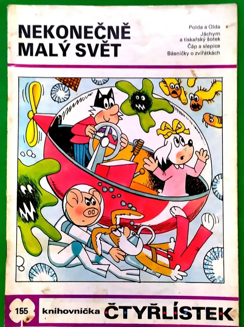 ČTYŘLÍSTEK č. 155/1988 NEKONEČNĚ MALÝ SVĚT