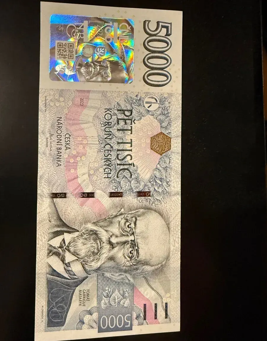 Bankovka 5000 Kč. Vzácná série I.