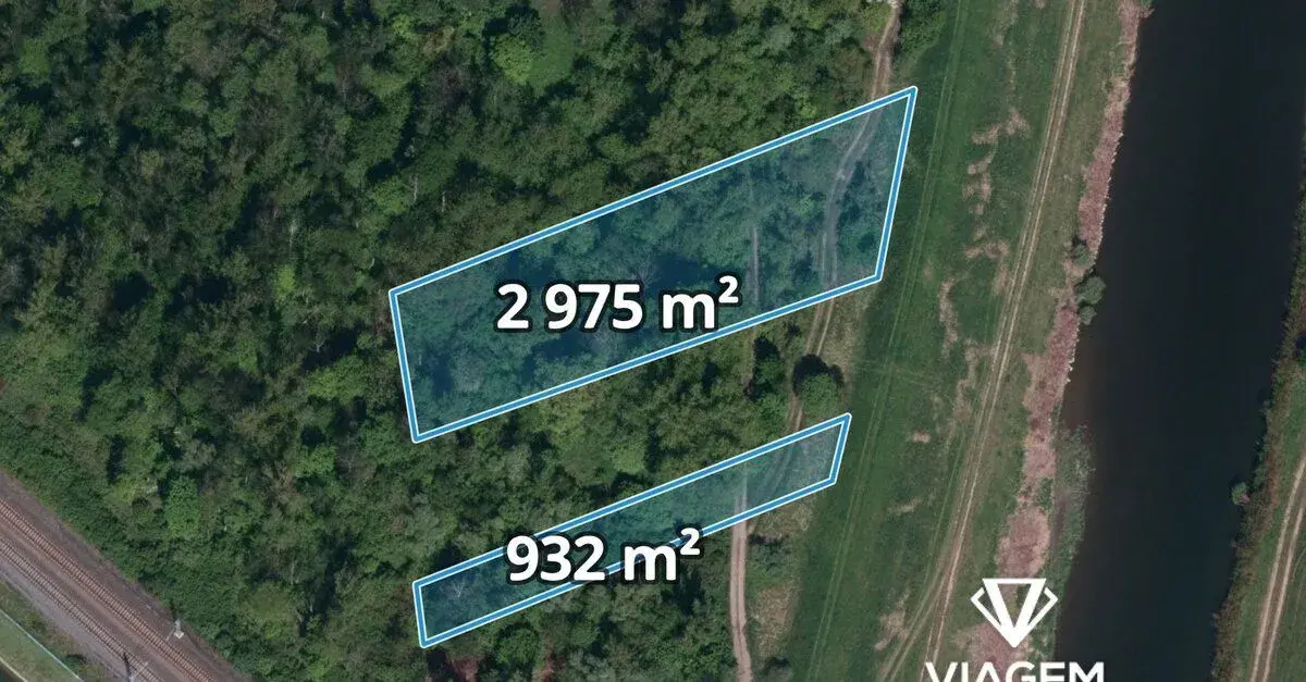 Les 3 907 m², Podíl 50 % o výměře 1 565 m²