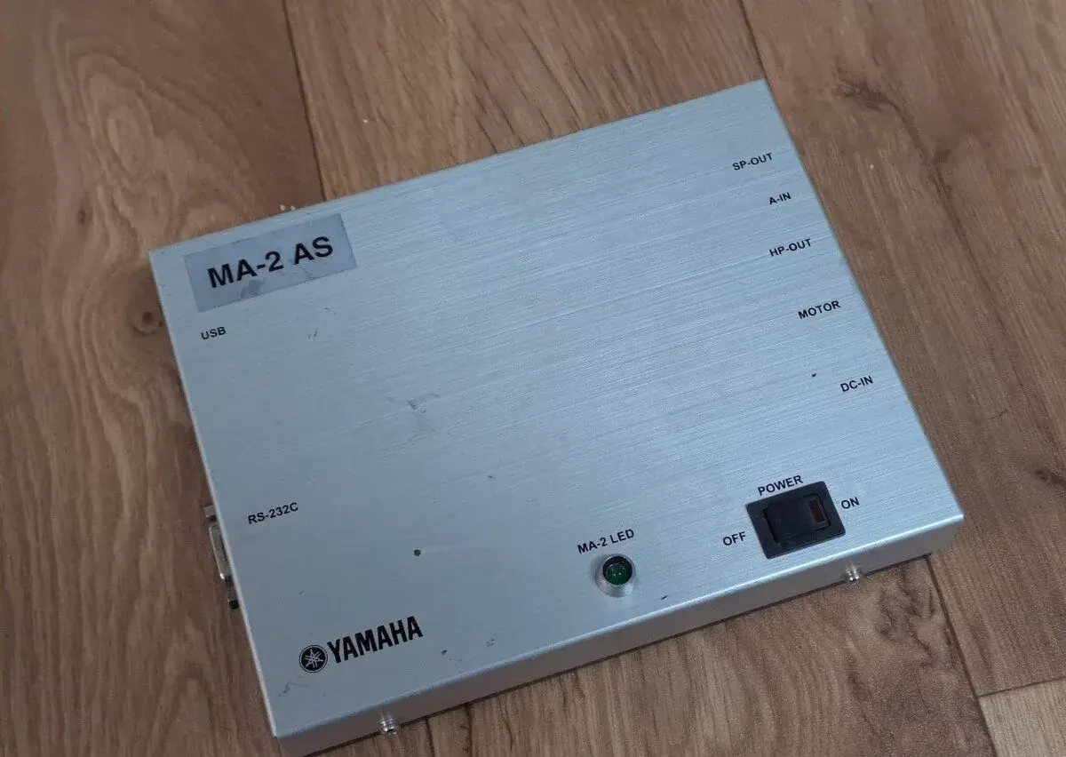 YAMAHA MA-2 AS – vzácné vývojové audio zařízení