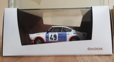 Abrex 1:43 Škoda 130RS 1977 No.49_Blahna+Hlavka