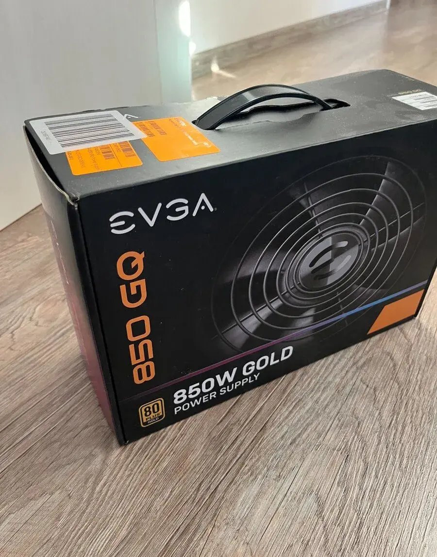 EVGA 850 GQ 850 W – nový nerozbalený PC zdroj, 80 PLUS Gold