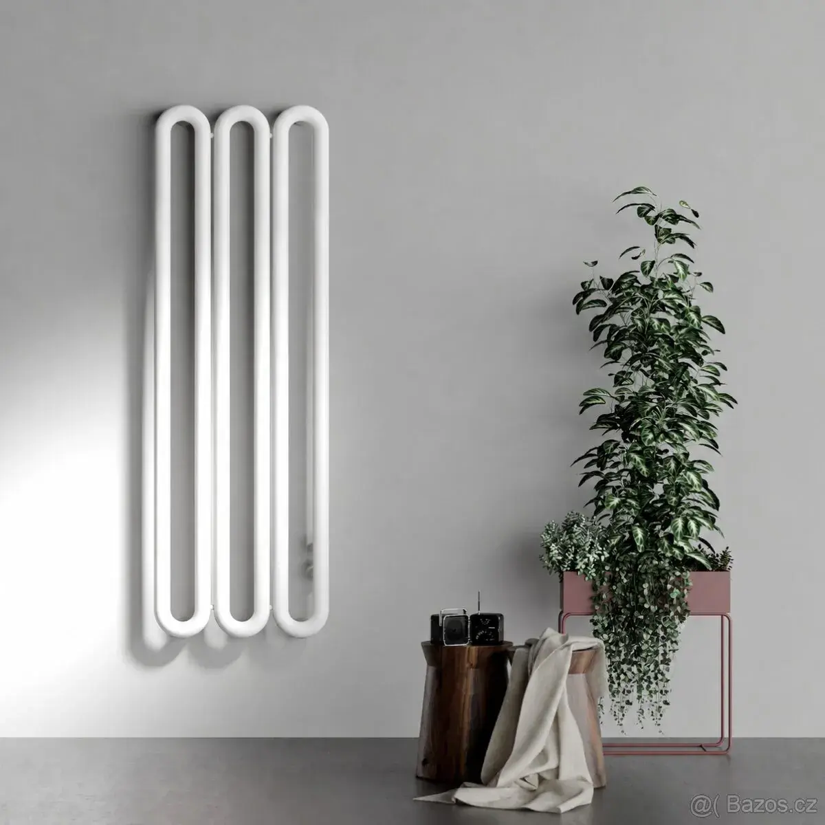 Designový radiátor Antrax Tubone, nový, nepoužitý, 2ks