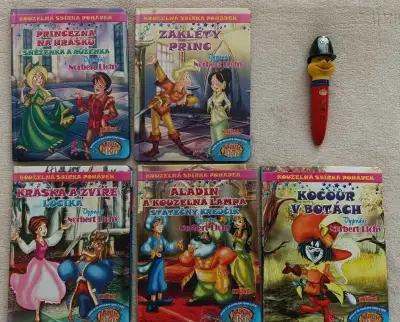 Magic Pen ( Kouzelné pero )+5 knih z Kouzelné sbírky pohádek
