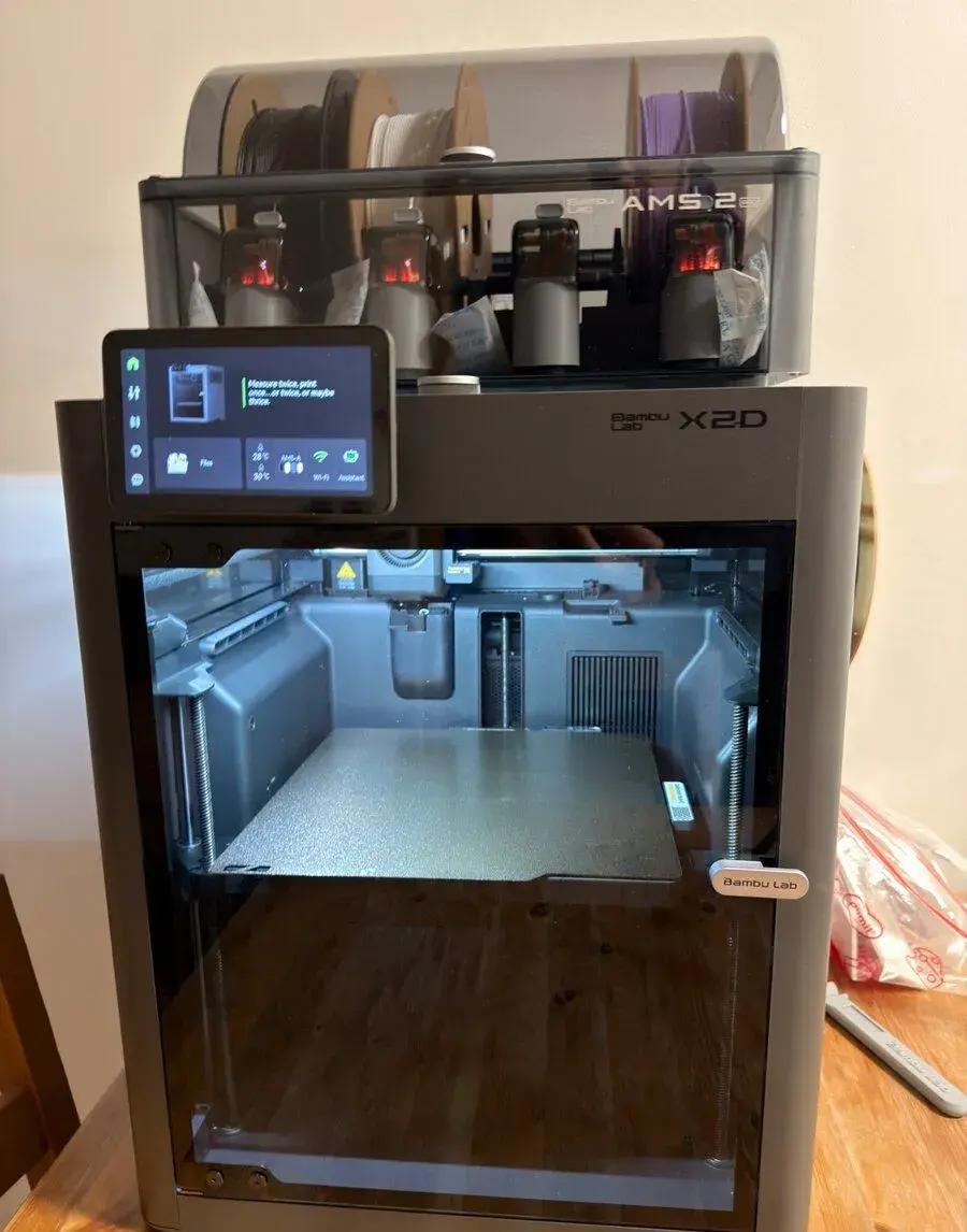 3D tiskárna Bambulab X2D AMS 2 PRO