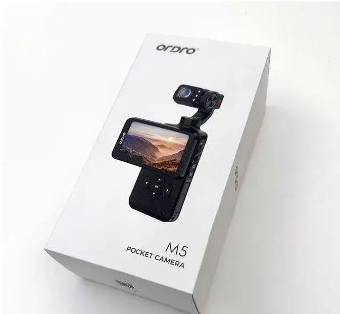 Vlogovaci kamera Ordro Pocket M5 + 3 osý Gimbal 5K