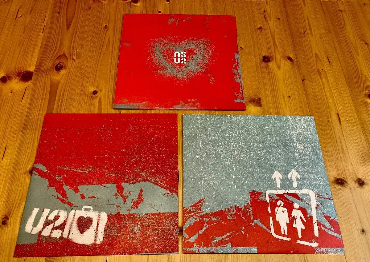 U2 - 2x12” Maxi Single - Beautiful Day & Elevation - Rare