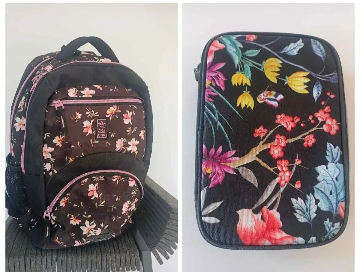 Dívčí studentský batoh ARS una s penálem