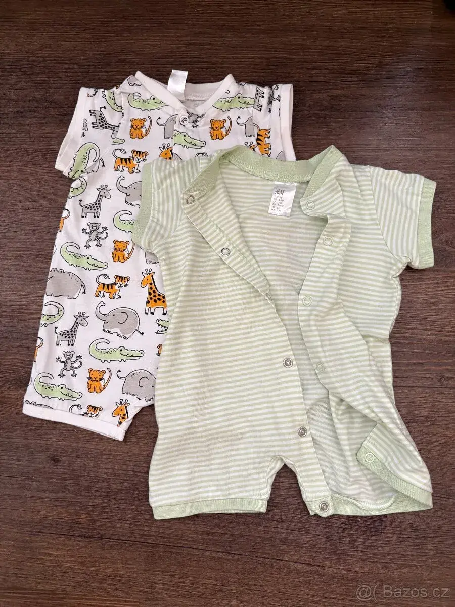 Pyžamka/body pro miminka vel.56 H&M