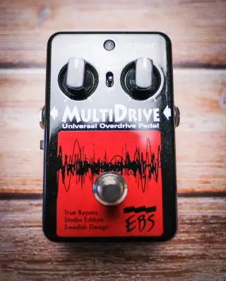 EBS MultiDrive Studio Edition – basový overdrive, stav