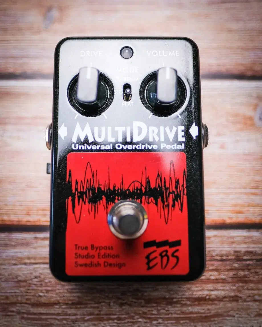 EBS MultiDrive Studio Edition – basový overdrive, stav