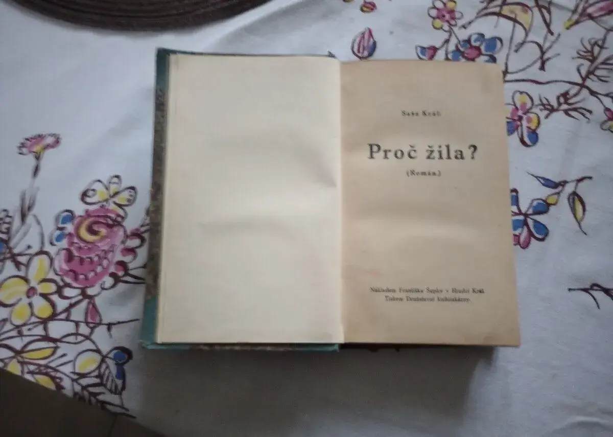 Kniha Proč Žila