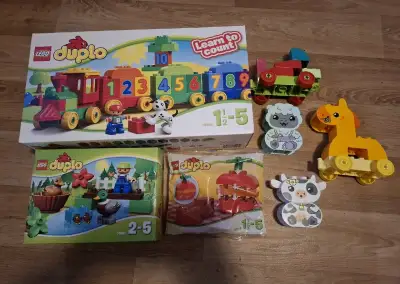 lego duplo lot 4 sety plus dily