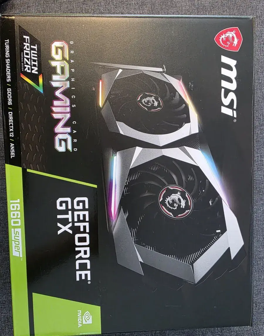 MSI GTX 1660 GAMING 6GB