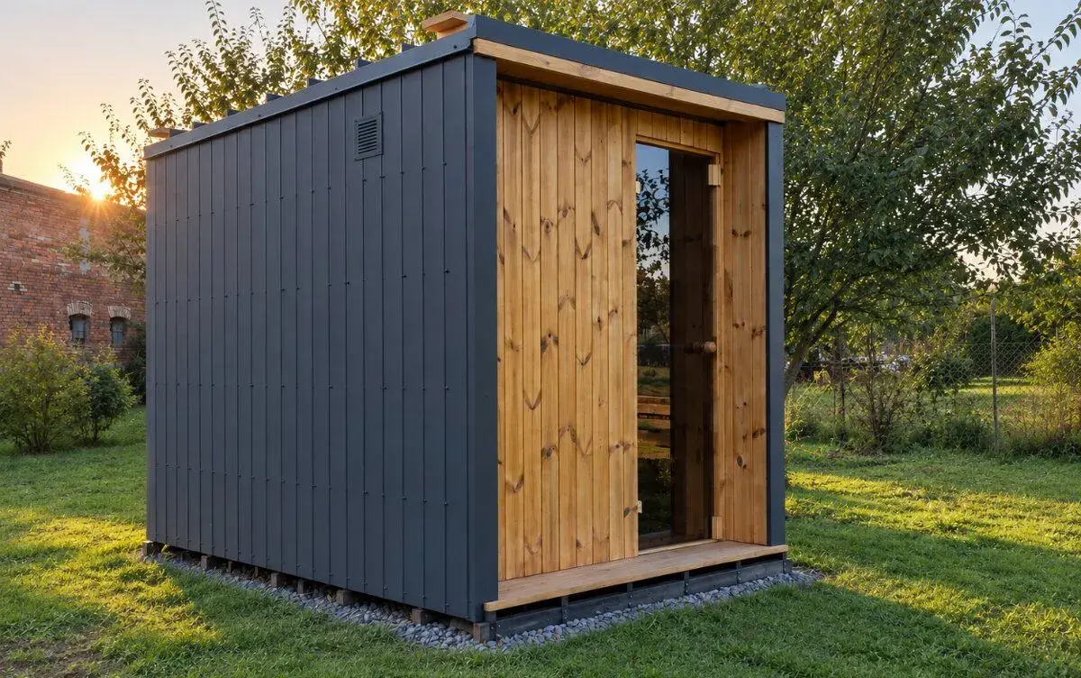 🔥 MODERNÍ ZAHRADNÍ SAUNA