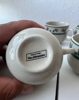 Retro. Porcelán
