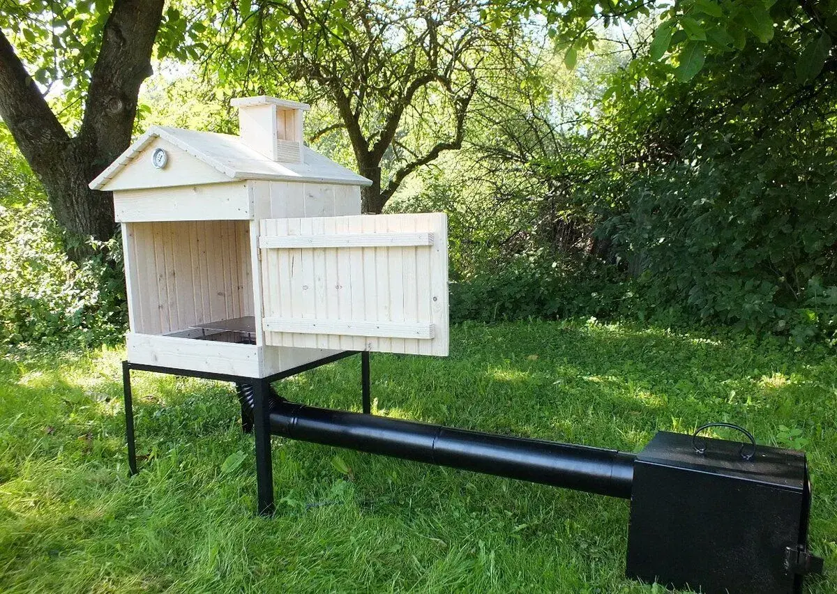 Domácí udírnu do zahrady 125 cm