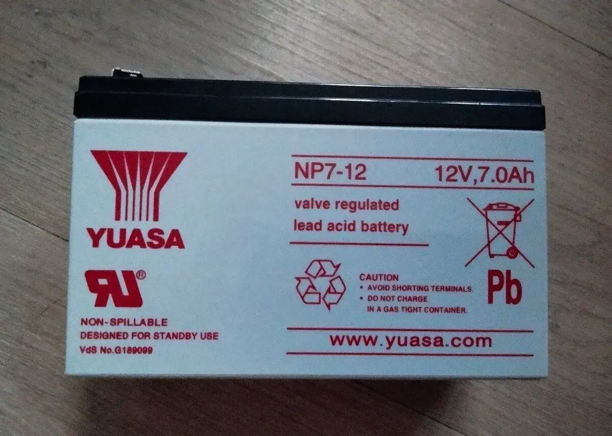 Baterie 12V/7Ah