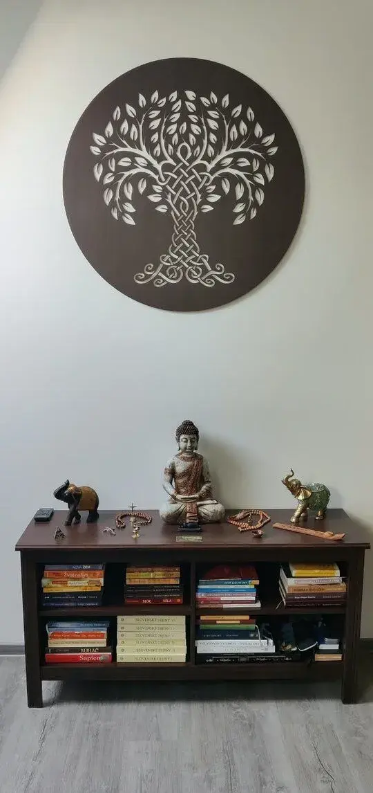 Tmavě hnědá komoda / knihovna IKEA (120 × 36 × 63 cm)