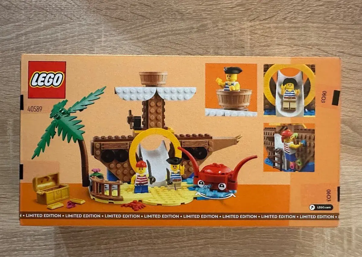 LEGO® 40589 Hřiště s pirátskou lodí
