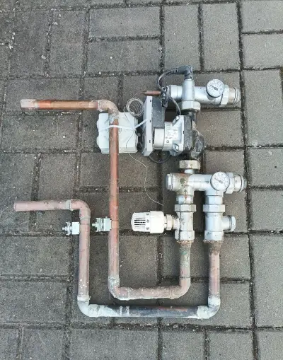 Oběhové čerpadlo, trojcestný ventil