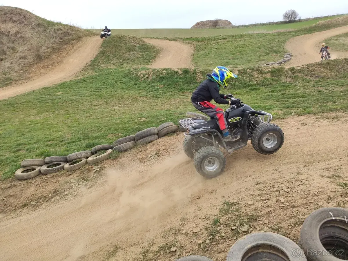 Access Motor DRR 50 – dětská čtyřkolka – 2T – černá