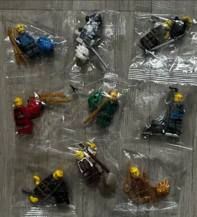 Nové LEGO Ninjago figurky – 9 ks.