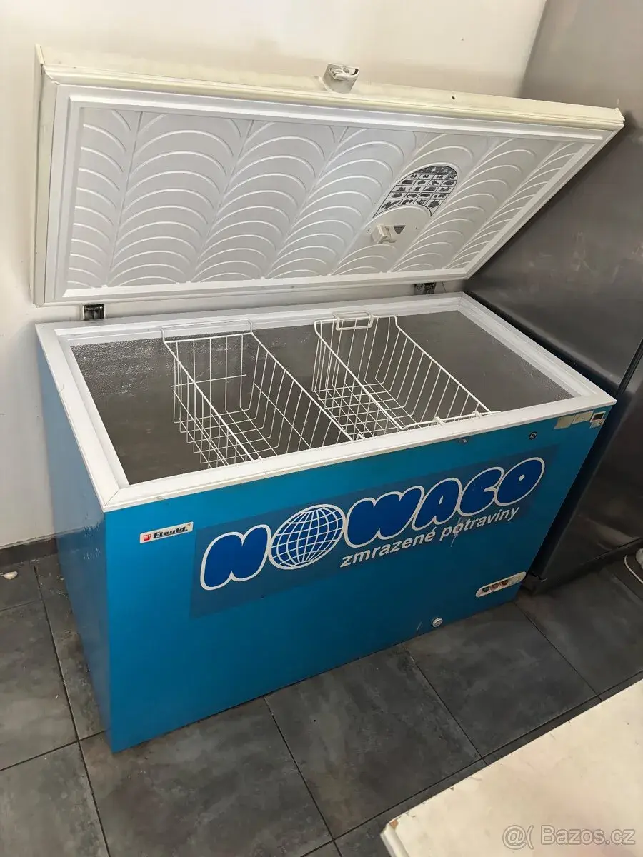 Velký pultový mrazák Elcold – 2 koše