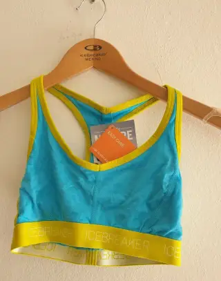 ICEBREAKER SPRITE RACERBACK BRA nová merino podprsenka