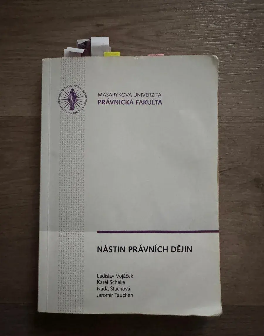 Nástin právních dějin