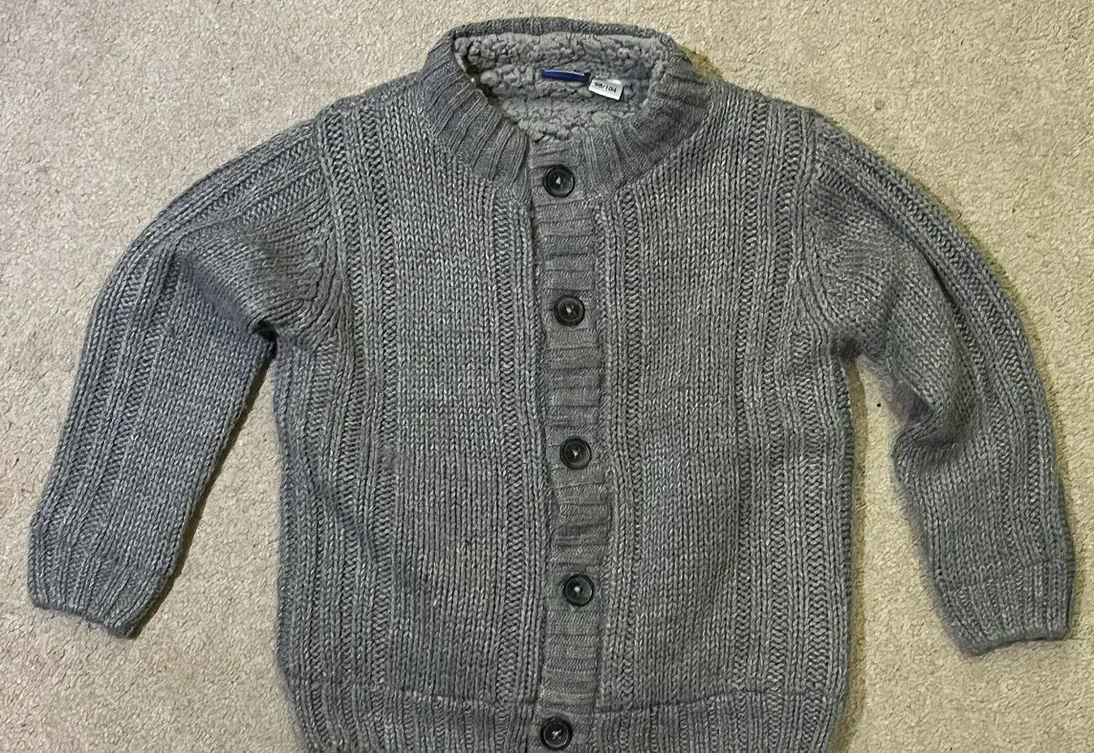 Dětský Svetr Lupilu 98/104 šedý