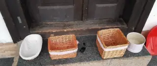 proutěné košíčky
