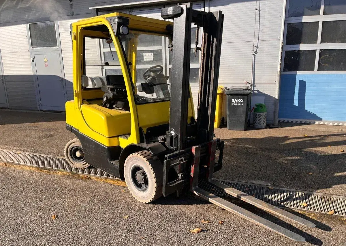 Vysokozdvižný vozík Hyster 2,5t, r.v. 2007, LPG