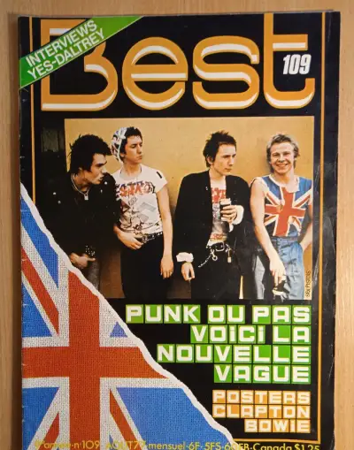 BEST 109/1977 – Sex Pistols, Pink Floyd, Genesis, Yes