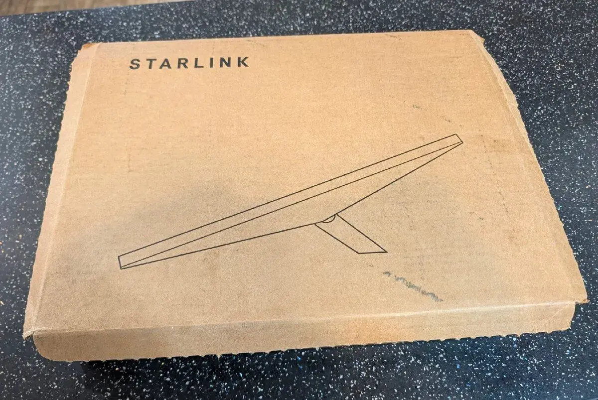 Starlink Mini + USB-C adaptér
