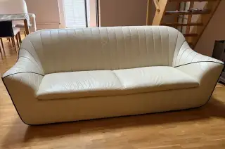 Kožená sedačka