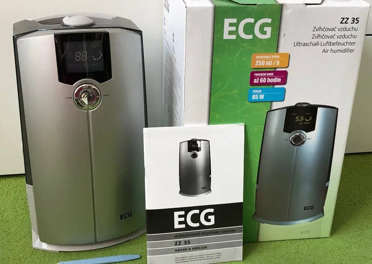 Ultrazvukový zvlhčovač vzduchu ECG ZZ35
