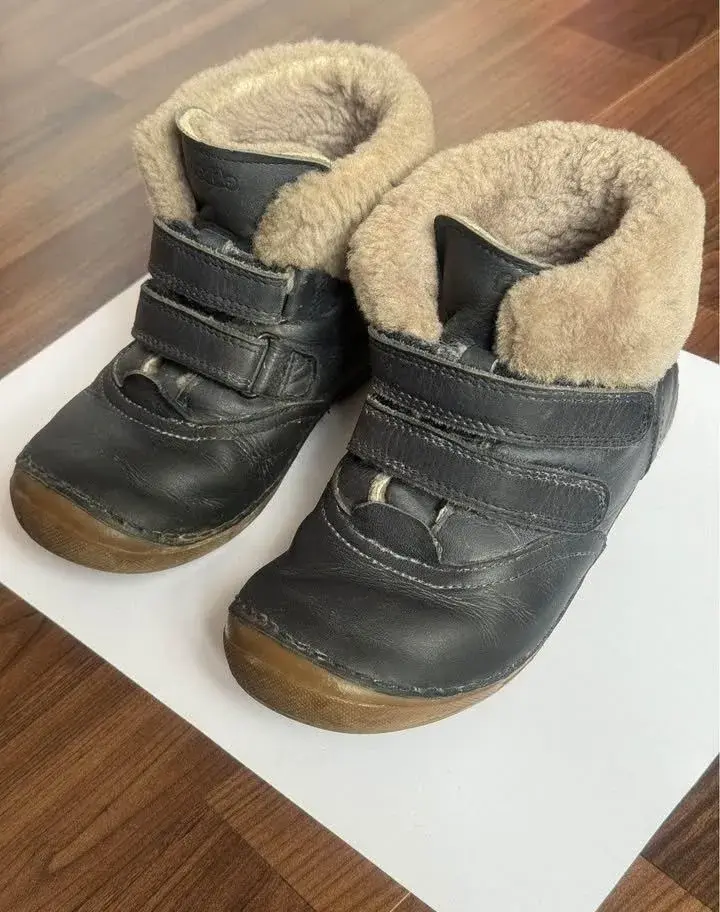Dětské zimní barefoot boty 27