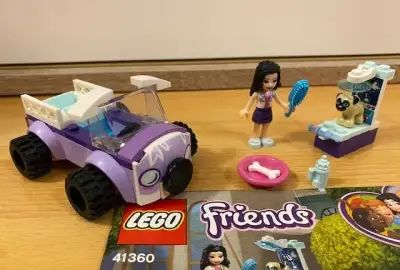 LEGO Friends 41360 - Emma a mobilní veterinární klinika