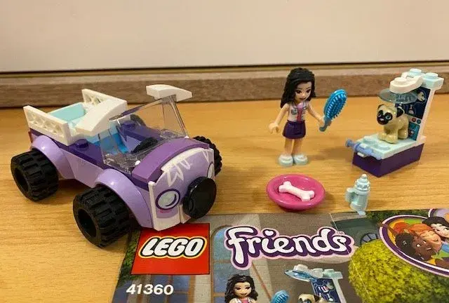 LEGO Friends 41360 - Emma a mobilní veterinární klinika