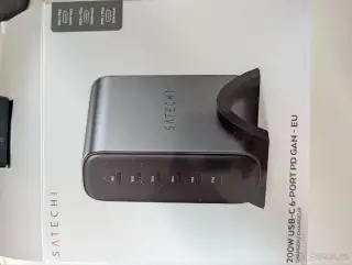 Satechi 200W USB-C 6-Port PD GaN nabíječka (EU)