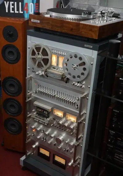 PIONEER RACK - komplet - s tape deckem anebo ekvalizérem