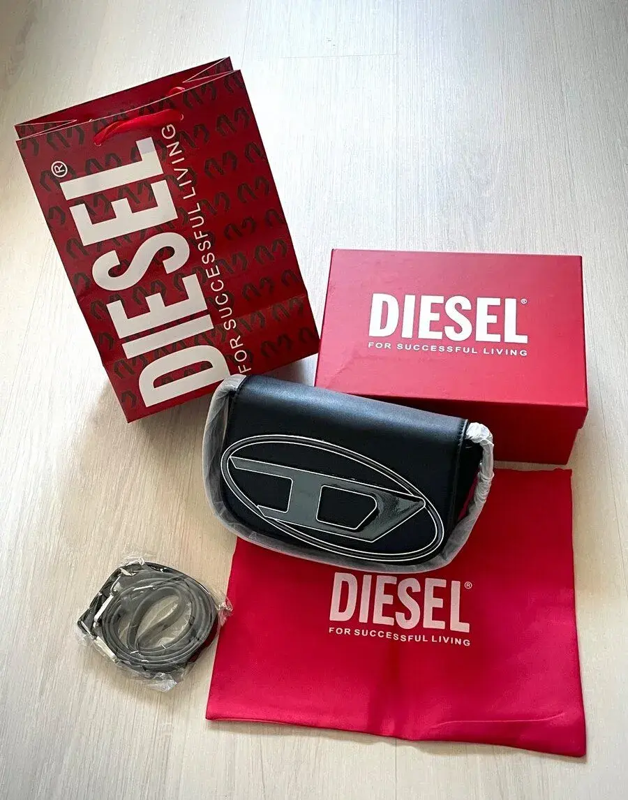 Diesel 1DR kabelka čierna