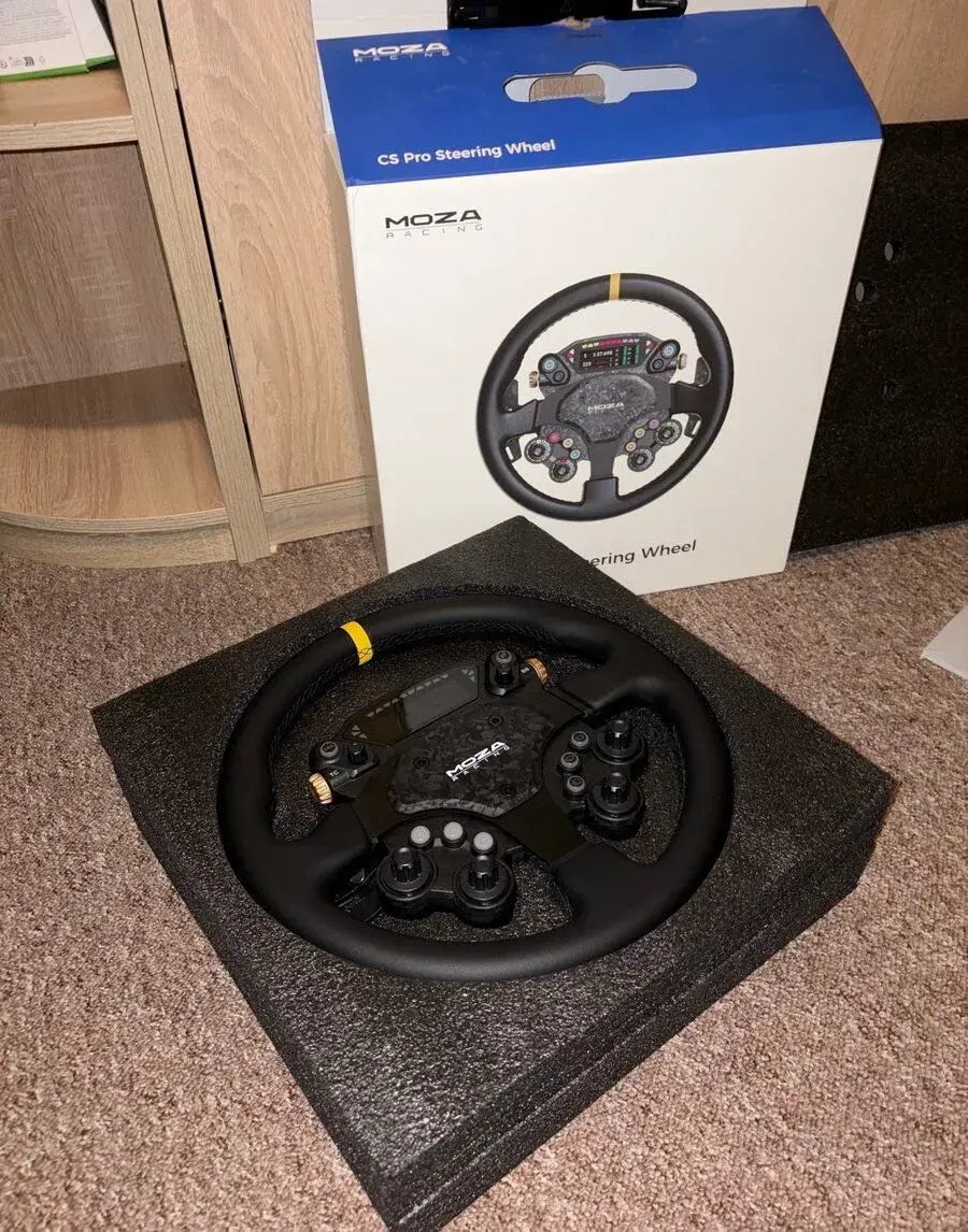 Moza CS Pro Steering Wheel – Jako nové + origo balení