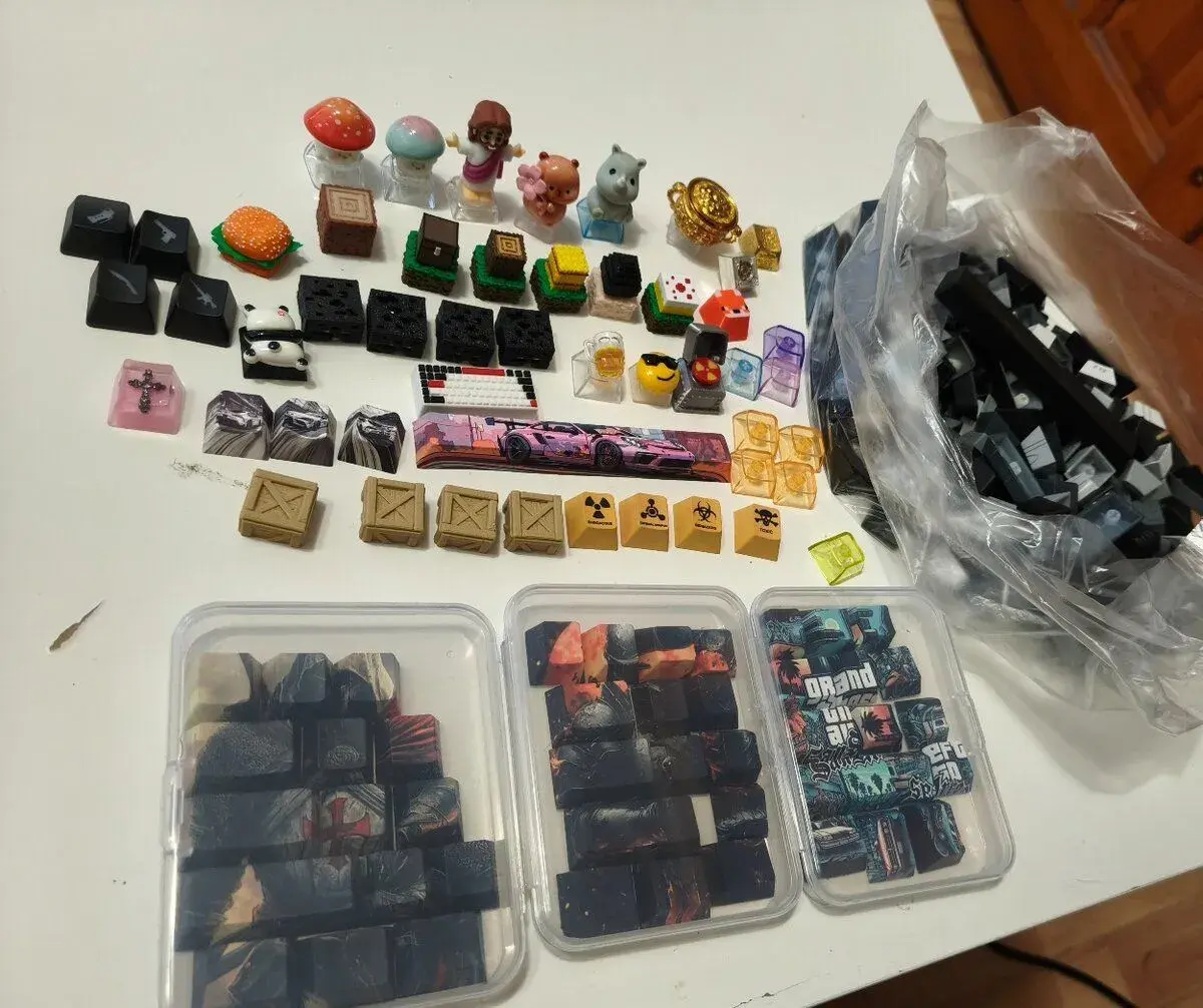 Klávesnice keycaps
