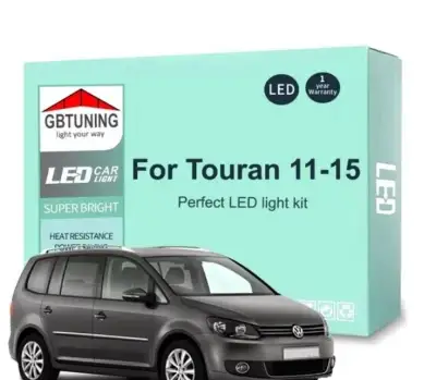 Touran 1t3 led žárovky do interieru