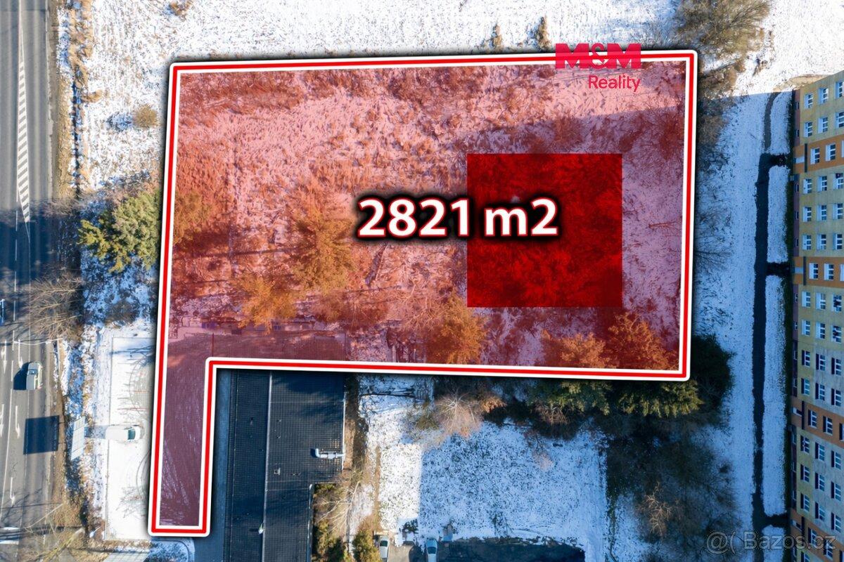 Pronájem komerčního pozemku, 2821 m²