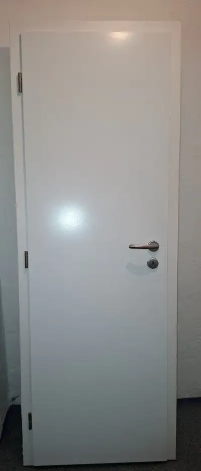 Dveře s obložkou 60L Bílé