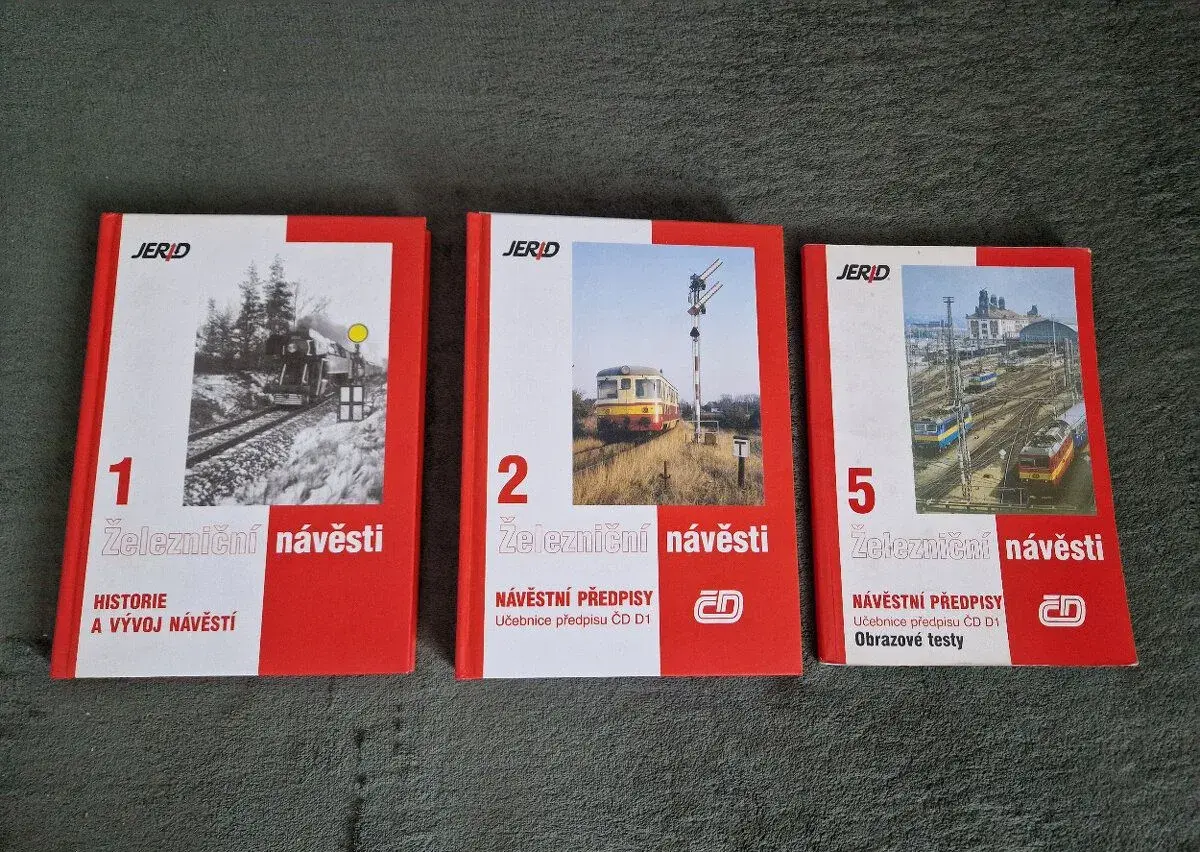 Železniční návěsti 1,2,5